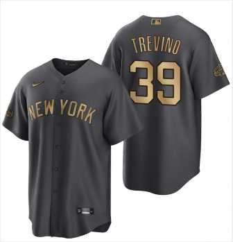 New York Yankees #39 Jose Trevino Charcoal 2022 All-Star Cool Base Stitched Baseball Jersey,We sell and wholesale New York Yankees #39 Jose Trevino Charcoal 2022 All-Star Cool Base Stitched Baseball Jersey on line form chian!